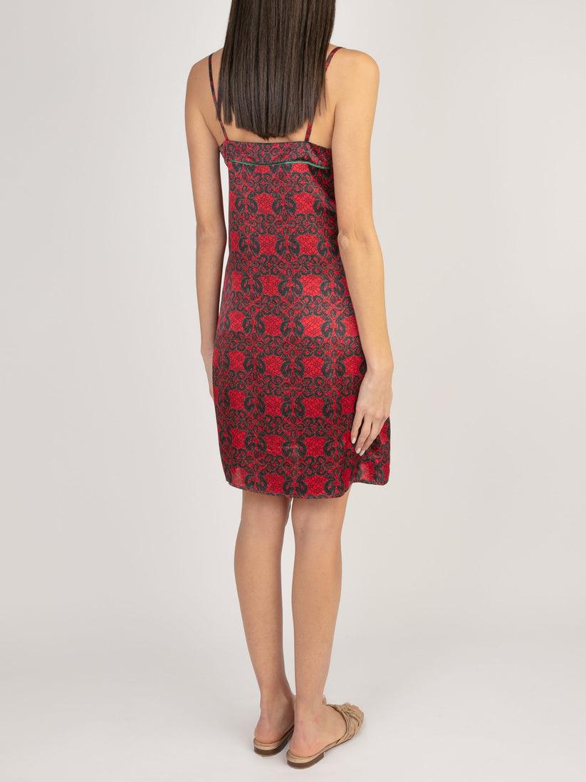 Sans Tabù Slipdress pura seta “Enlace” - Lipstick Promozione Limitata