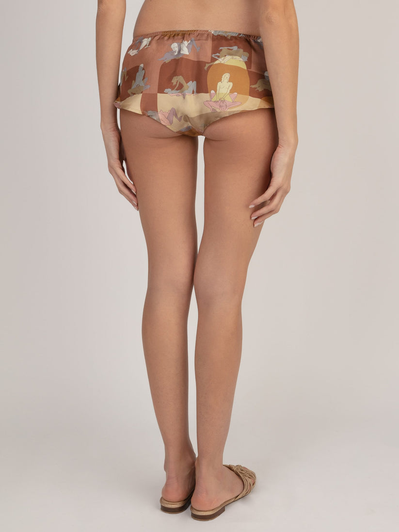 Sans Tabù Culotte in pura seta “L'amore” - Twilight Sconto