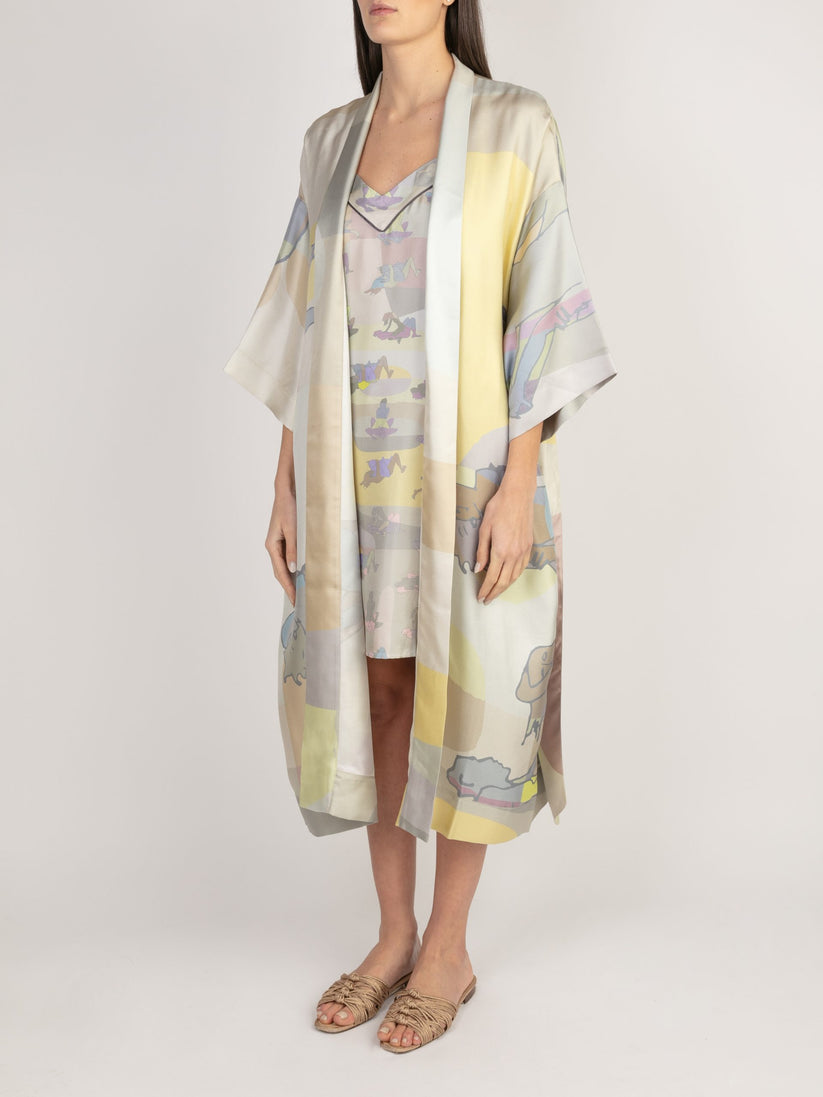 Sans Tabù Slipdress pura seta “L'amore” - Moonlight 2025
