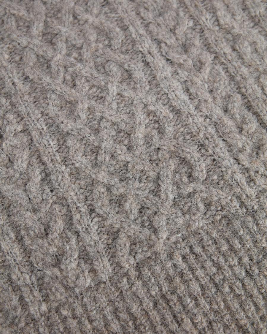 Scaglione PONCHO PUNTO ARAN LTGREY I Più Venduti
