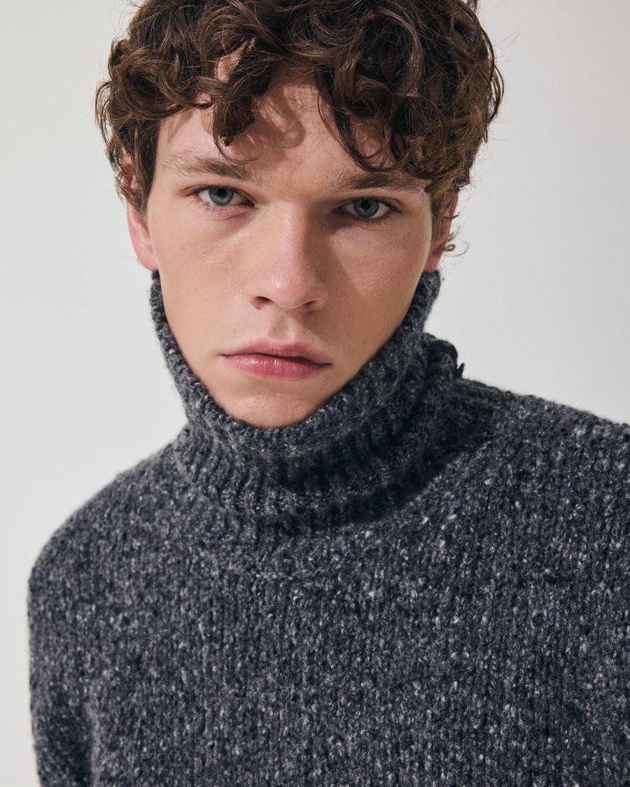 Scaglione TURTLE NECK MAXI CASHMOULINE' BLACK Pezzi Unici