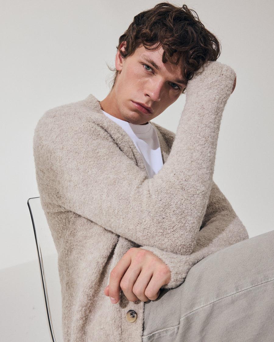 Scaglione CARDIGAN RAGLAN TEDDY BIGE I Più Venduti