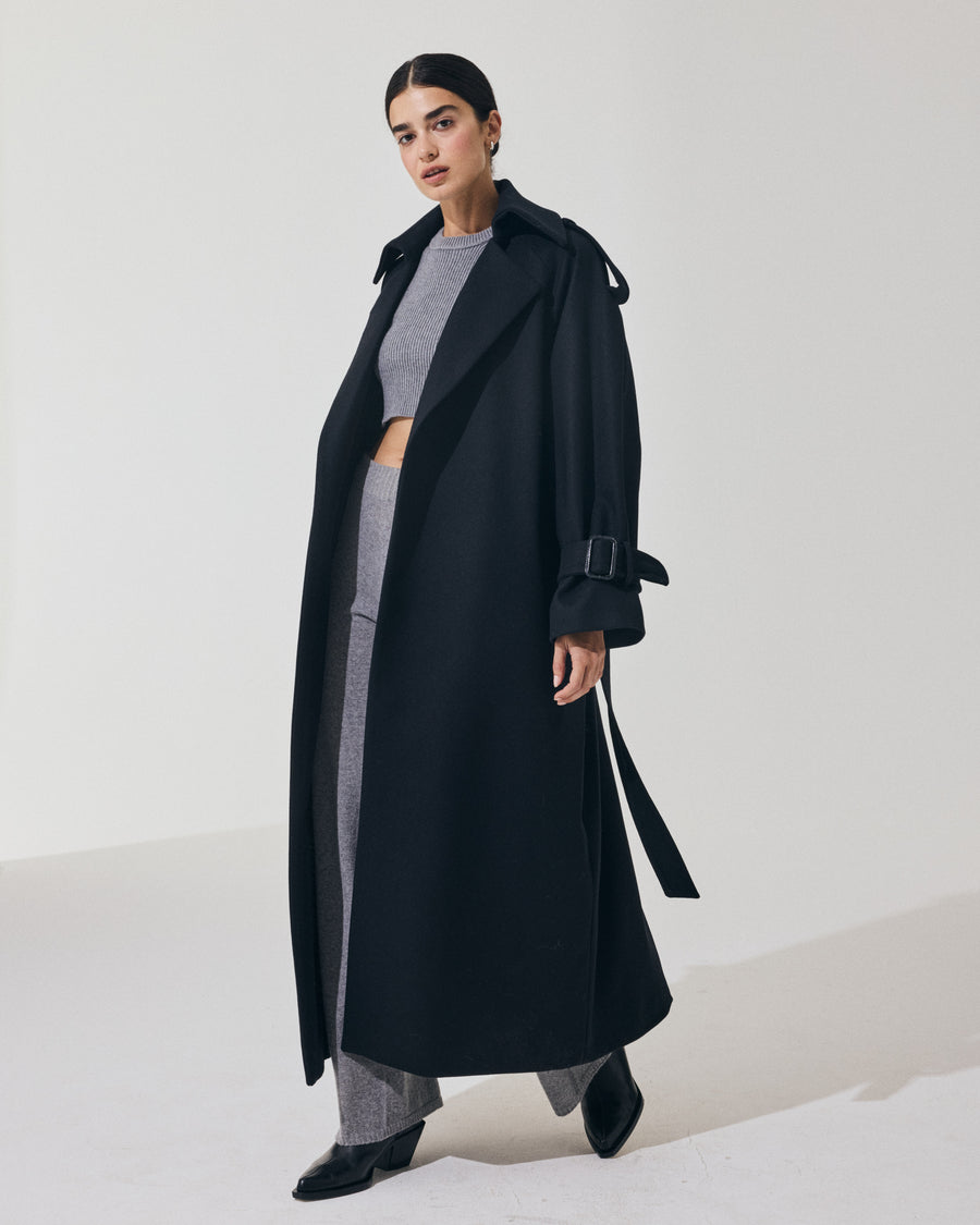 Scaglione TRENCHCOAT NAVY Soddisfazione Garantita