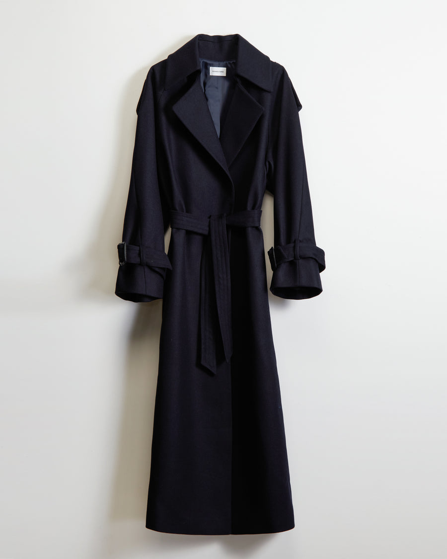 Scaglione TRENCHCOAT BLACK Qualità Garantita