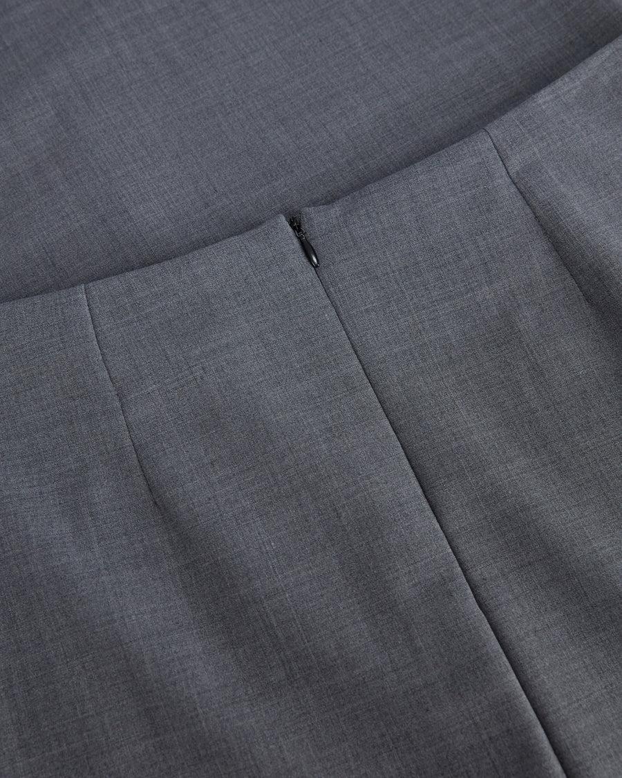 Scaglione SKIRT MERINO TUBINOLUNGA SMOG Acquista Ora