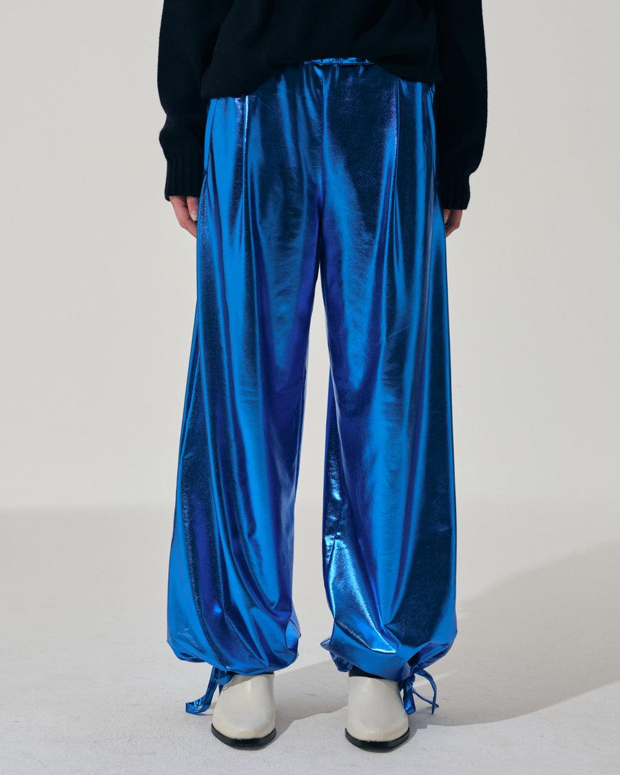Scaglione PANTS JOGGER METAL BLUE Prezzo Ridotto