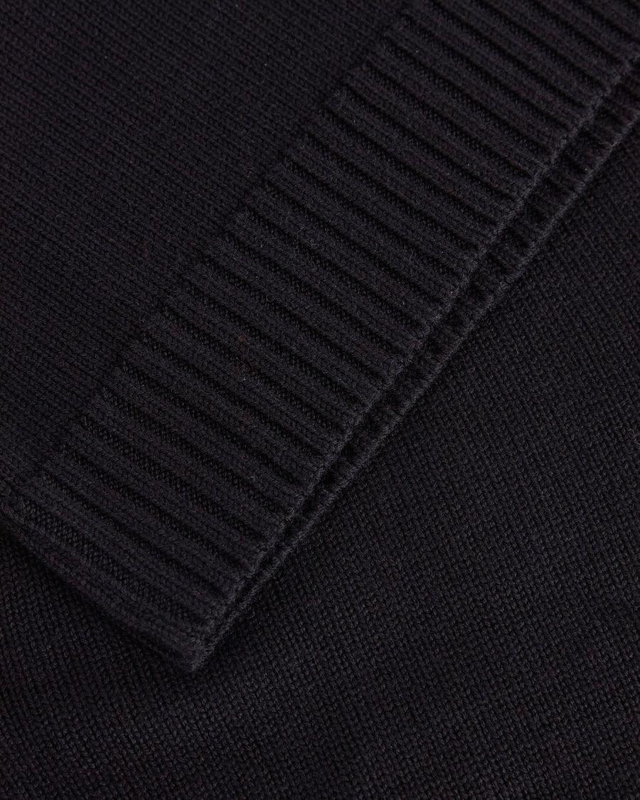 Scaglione ROUND NECK MERINO SOFT BLACK Offerte