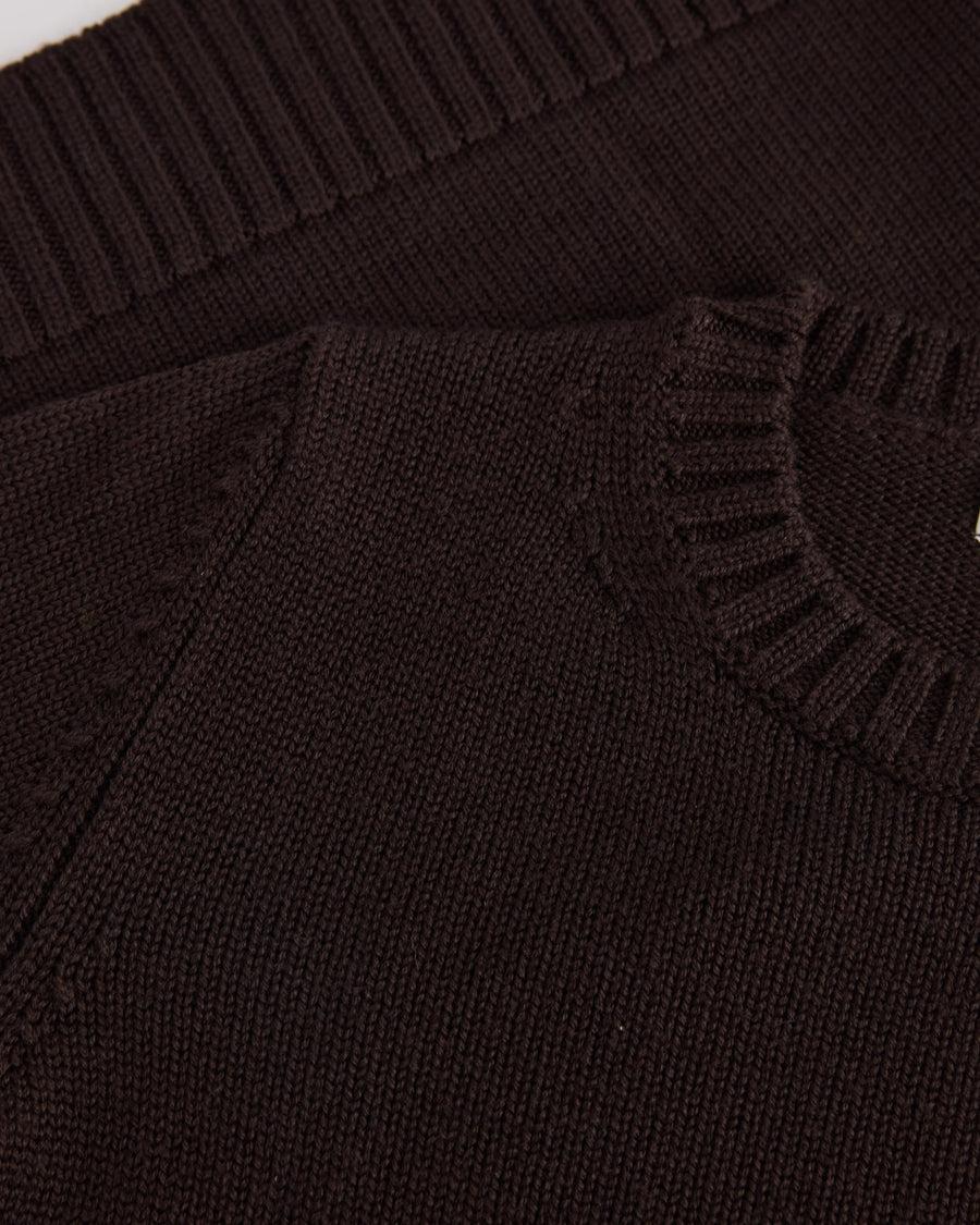 Scaglione ROUND NECK MERINO SOFT EBANO Hotsell