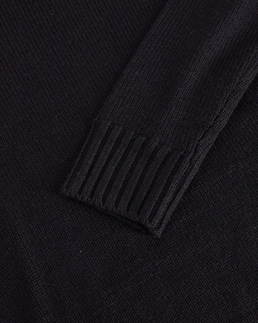 Scaglione TURTLE NECK MERINO SOFT BLACK Saldi Di Fabbrica