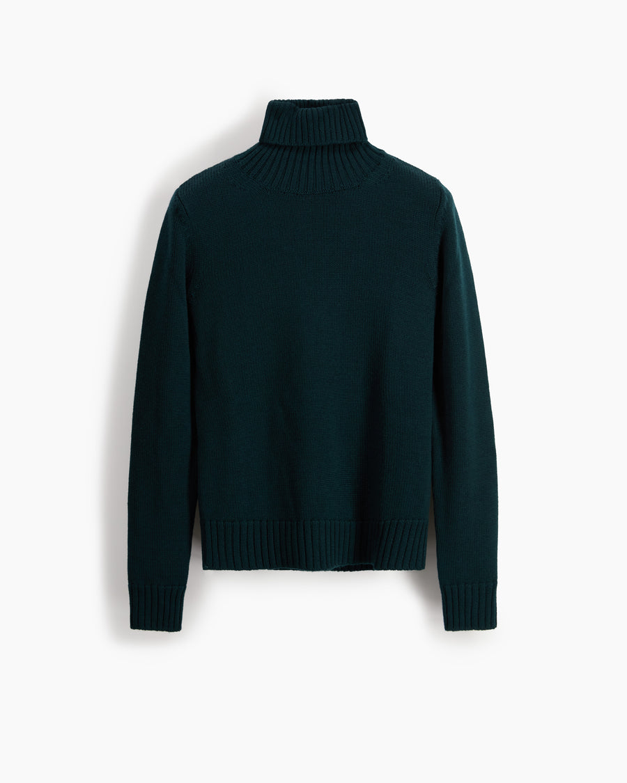 Scaglione TURTLE NECK MERINO SOFT FOREST Vendite Flash