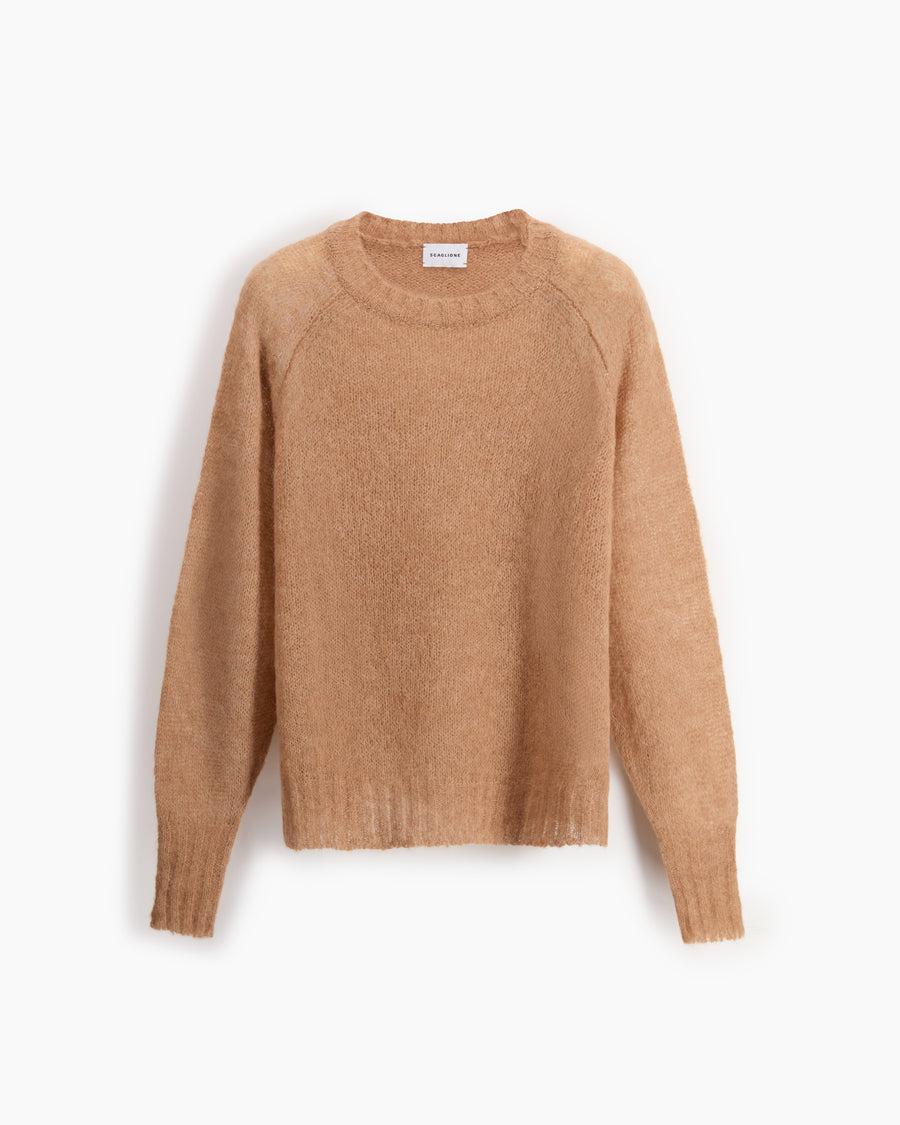 Scaglione ROUND NECK OVER SEAMLESS CARAMEL Pezzi Unici