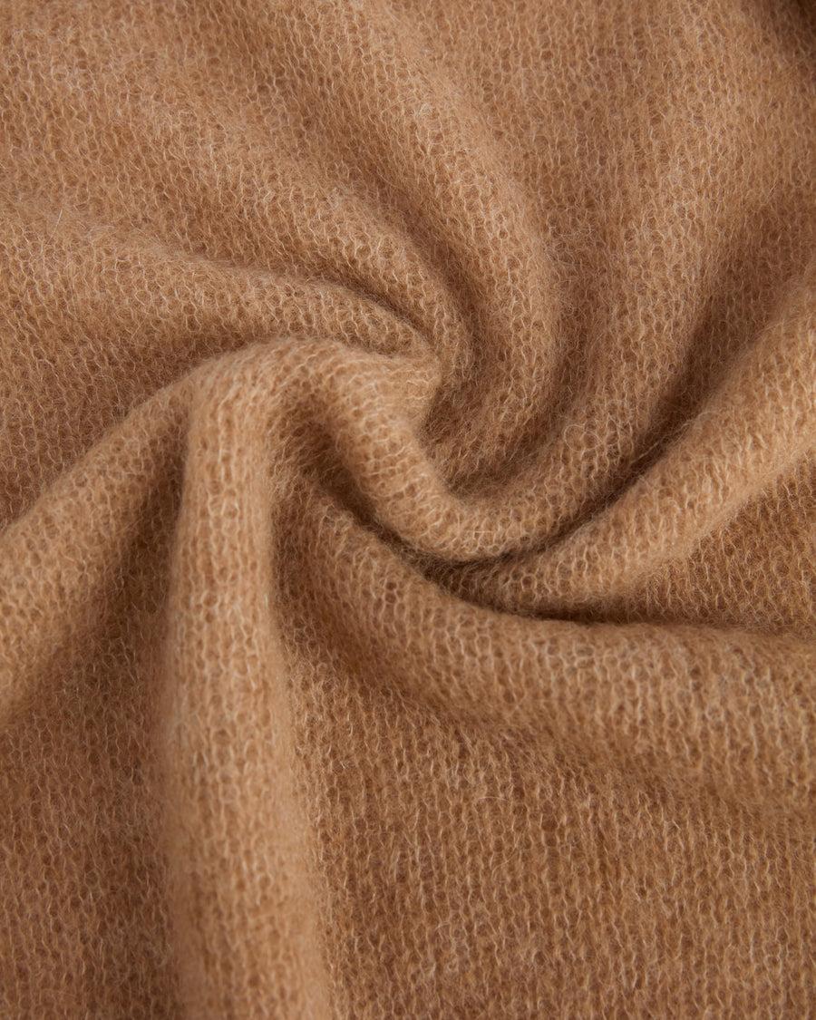 Scaglione ROUND NECK OVER SEAMLESS CARAMEL Pezzi Unici