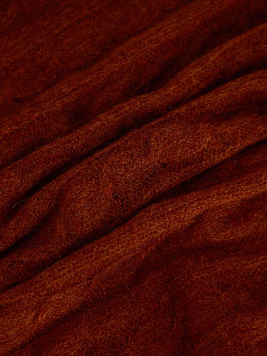Scaglione ROUND NECK BOXY CABLES ULTRALIGHT RUST Qualità Garantita