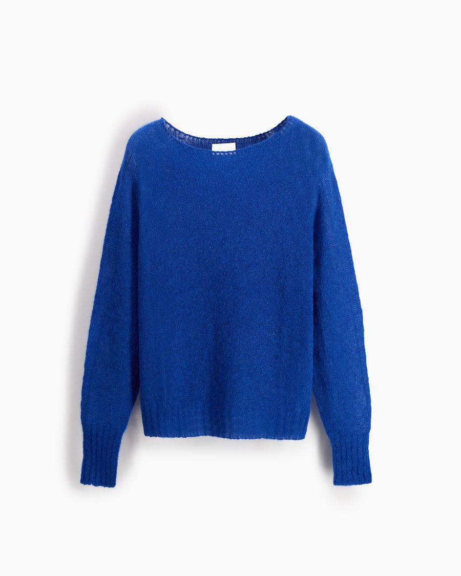 Scaglione BOAT NECK BOXY RAGLAN SEAMLESS LIMONGE Economico