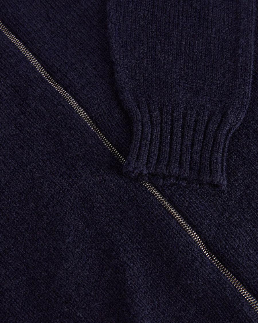 Scaglione ZIPPER SOFTWOOL DKNAVY Vendita