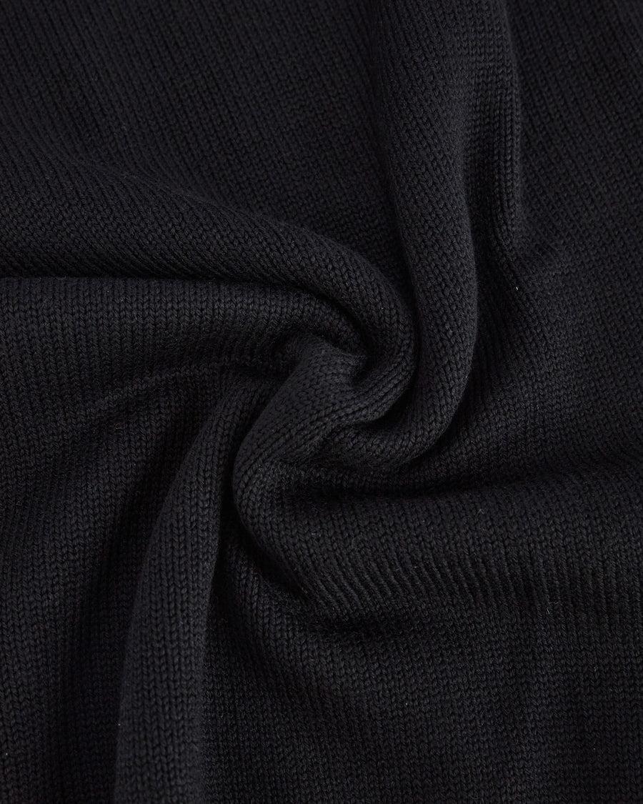 Scaglione TURTLE NECK RAGLAN SOFT MERINO BLACK Fino Al -60%