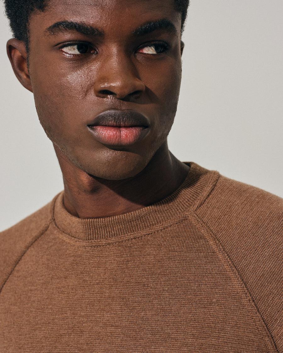Scaglione ROUND NECK RAGLAN P.TO MILANO TAUPE Convenienza