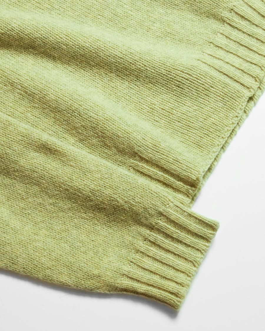 Scaglione ROUND NECK SEAMLESS SOFTWOOL LIME Cyber Monday