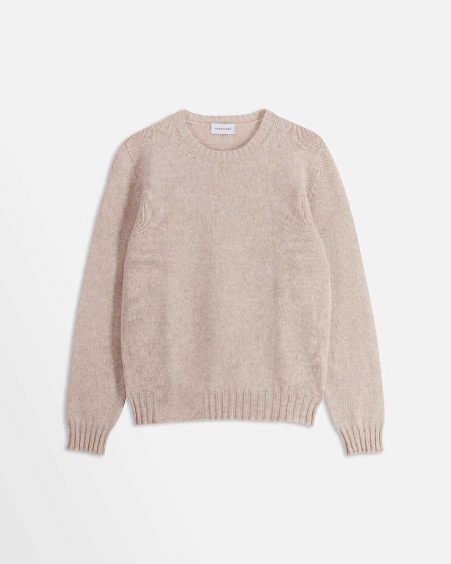 Scaglione ROUND NECK SEAMLESS SOFTWOOL DUNE Economico