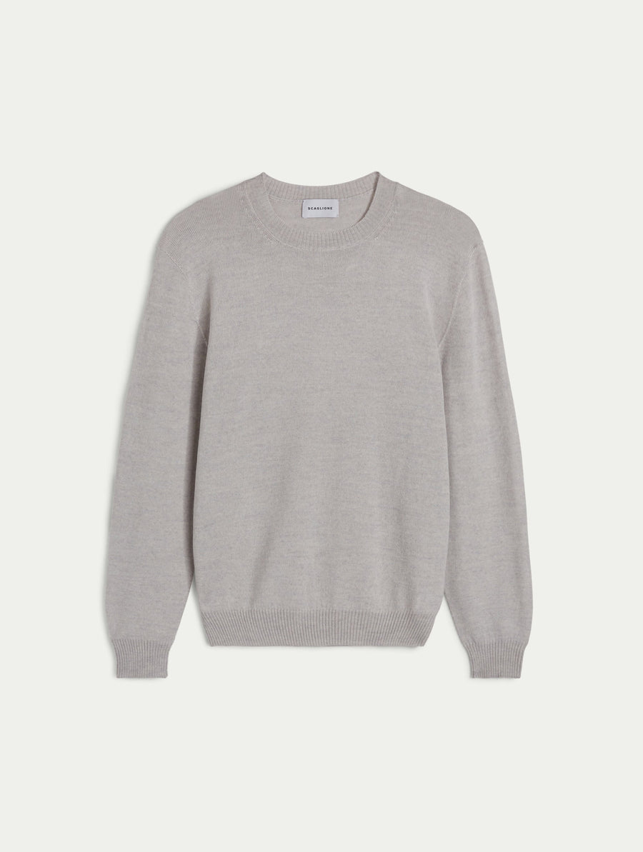 Scaglione GIROCOLLO SENZA CUCITURE MERINO GRIGIO Offerte