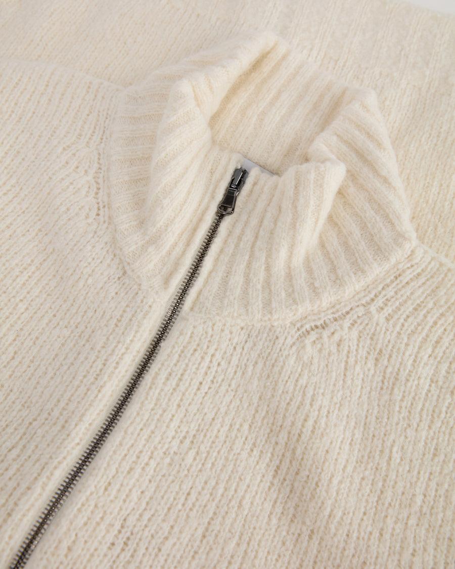 Scaglione ZIPPER PUFFED CASHMERE CASHMERE SEAMLESS MILK Offerta temporanea