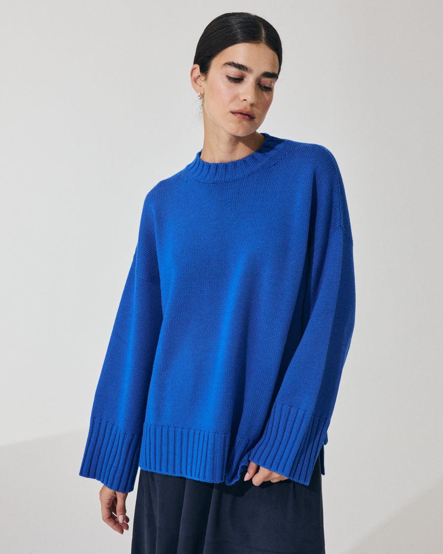 Scaglione ROUND NECK BOXY SOFT LIMONGES Grandi sconti