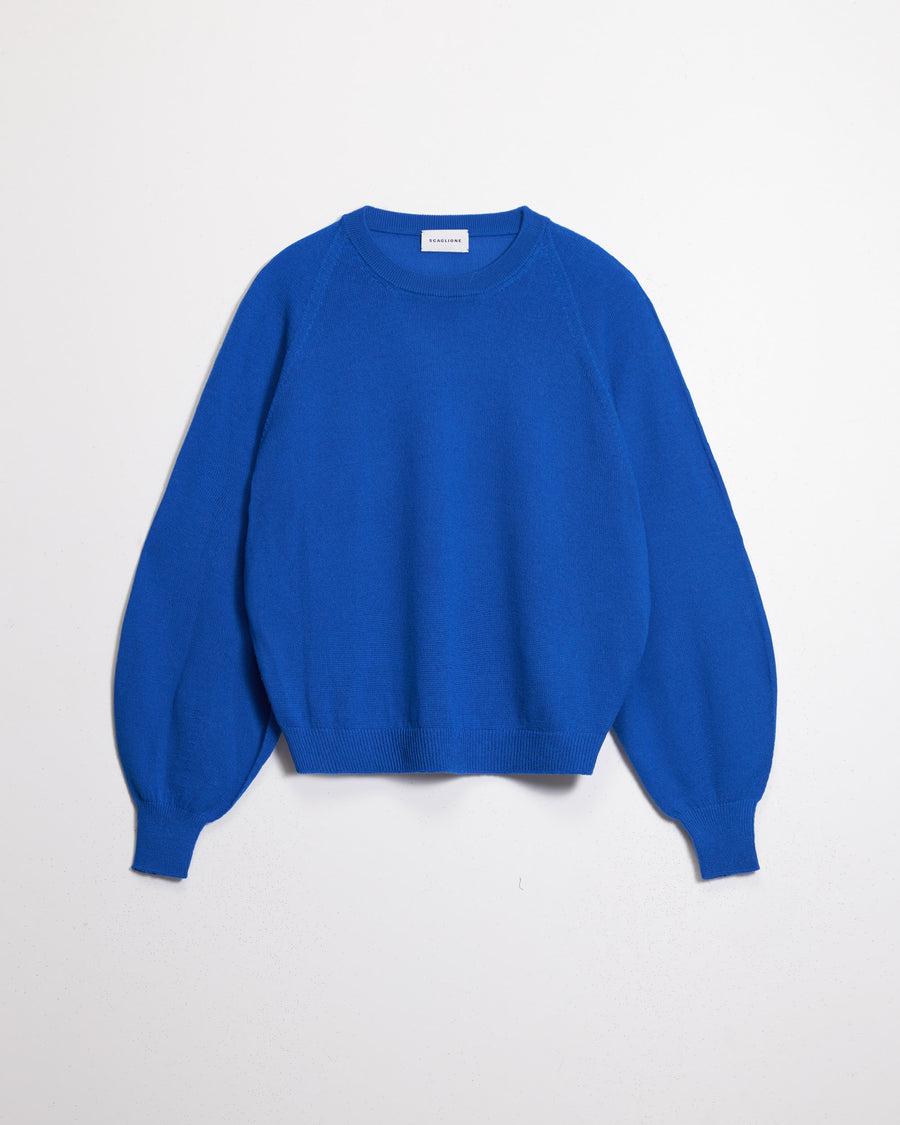 Scaglione ROUND NECK BOXY RAGLAN SEAMLESS MERINO LIMONGES Super Saving Price