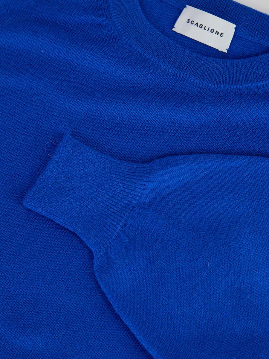 Scaglione ROUND NECK BOXY RAGLAN SEAMLESS MERINO LIMONGES Super Saving Price