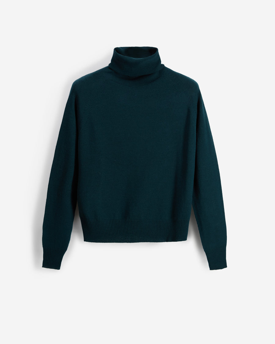 Scaglione MOCK N.RAGLAN SEAMLESS MERINO FOREST Latest stili