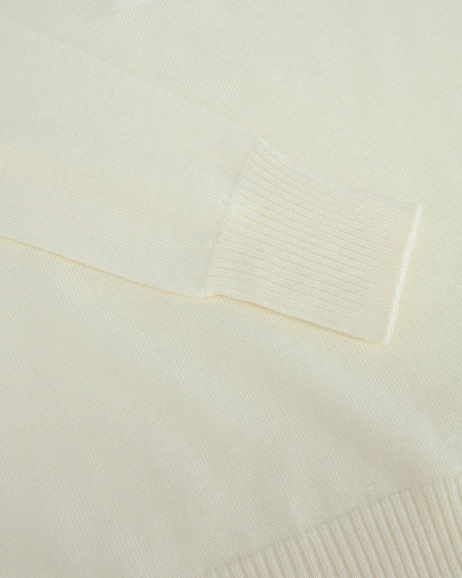 Scaglione MOCK N.RAGLAN SEAMLESS MERINO BUTTER Ultimo giorno