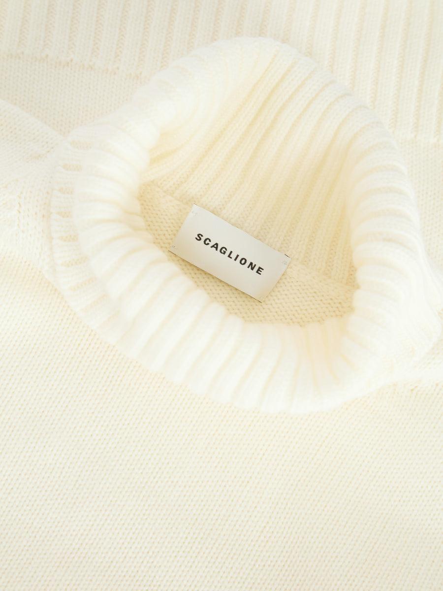 Scaglione TURTLE NECK MERINO SOFT BUTTER Fino al 50% di sconto