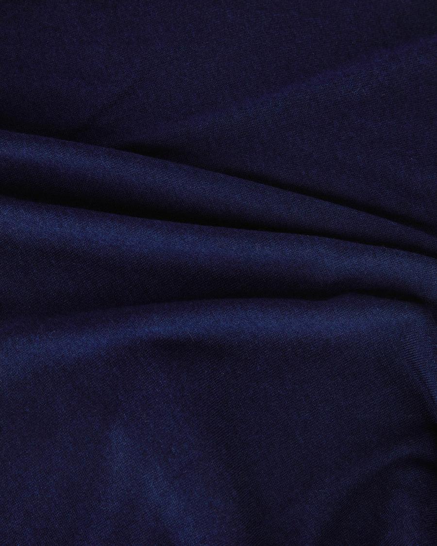 Scaglione TURTLE NECK CASH-SILK NAVY Sconti questo mese