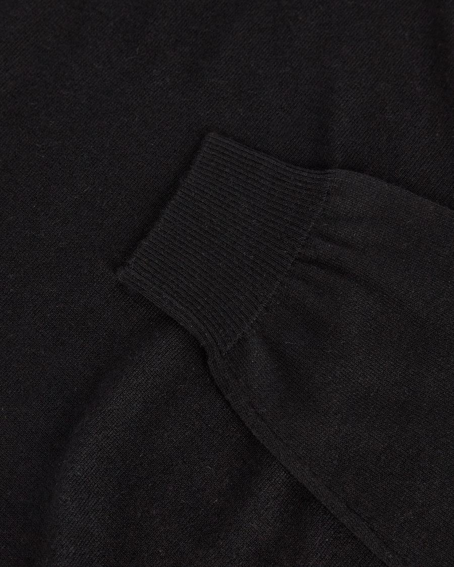 Scaglione ROUND NECK CASH-SILK BLACK Vendita