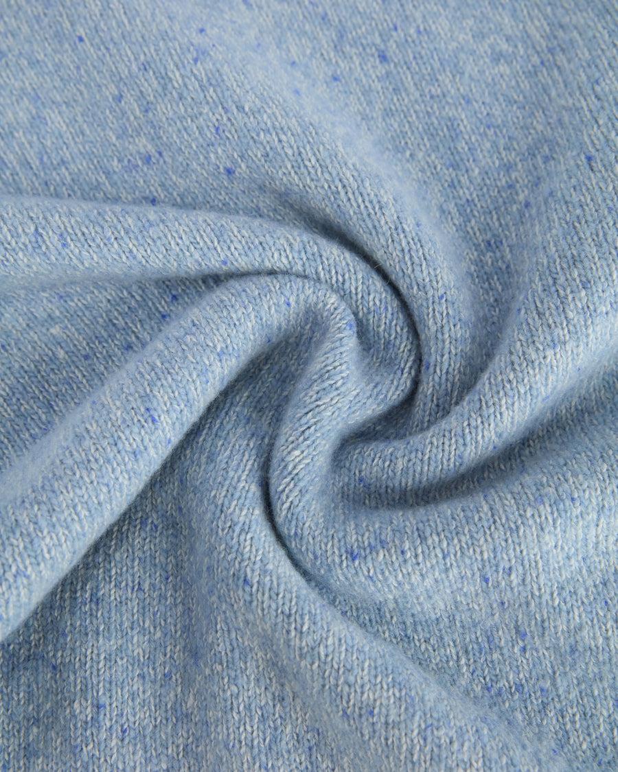 Scaglione ROUND NECK RAGLAN TWEEDMOULINE' CELESTE Affare Del Giorno
