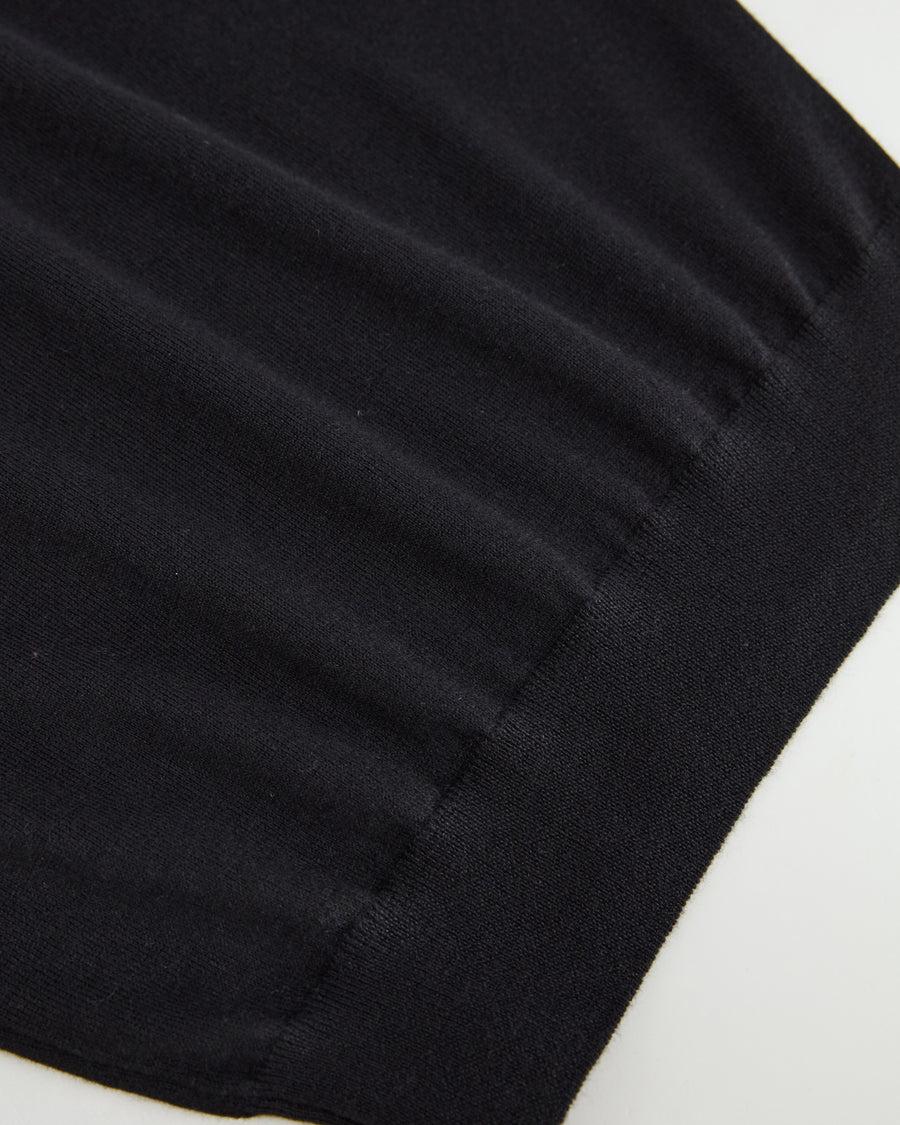 Scaglione TURTLE NECK SLIM KASHSILK BLACK Saldi