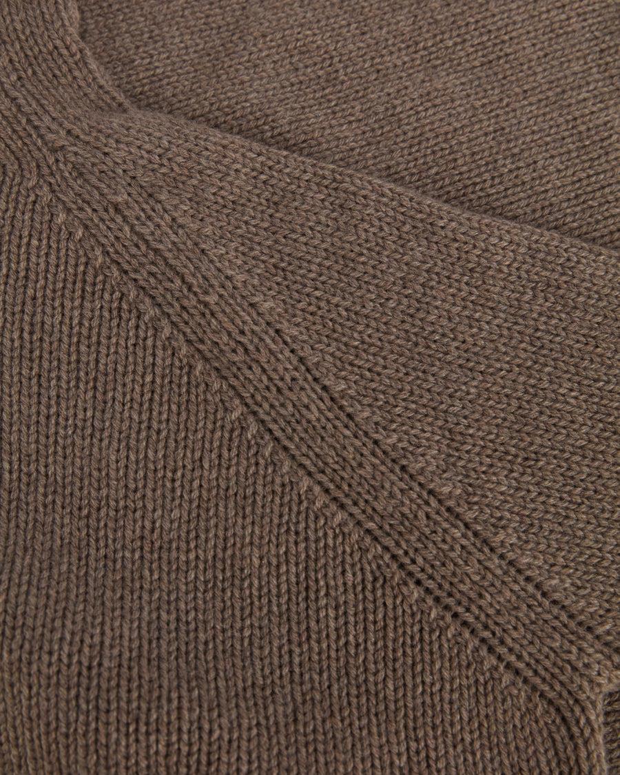 Scaglione MOCK NECK RAGLAN SUPERSOFT TAUPE Hotsell