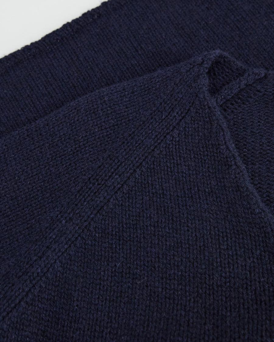 Scaglione V NECK SUPER SOFT NAVY Sconto di tempo limitato