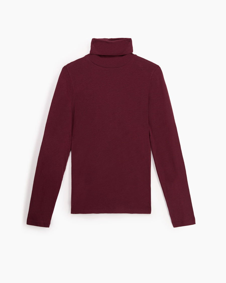 Scaglione TURTLENECK BASIC CASH/COT PRUNE Offerta San Valentino