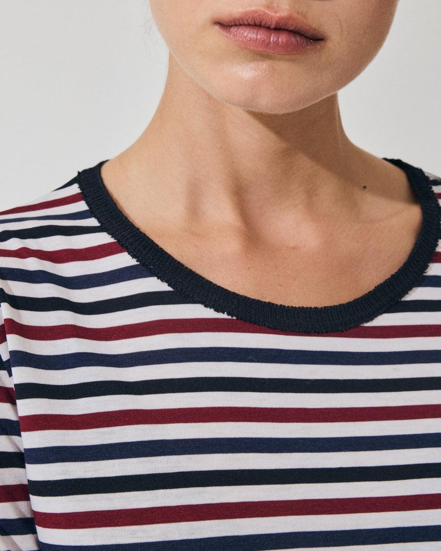 Scaglione ROUNDNECK RIGA MULTICOLOR BLU Offerta temporanea