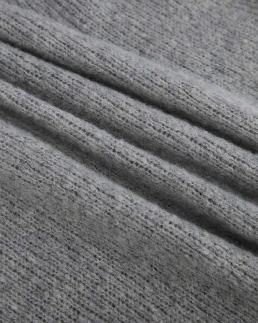 Scaglione TURTLE NECK SLIM PUFFED CASHMERE GREY Offerte speciali