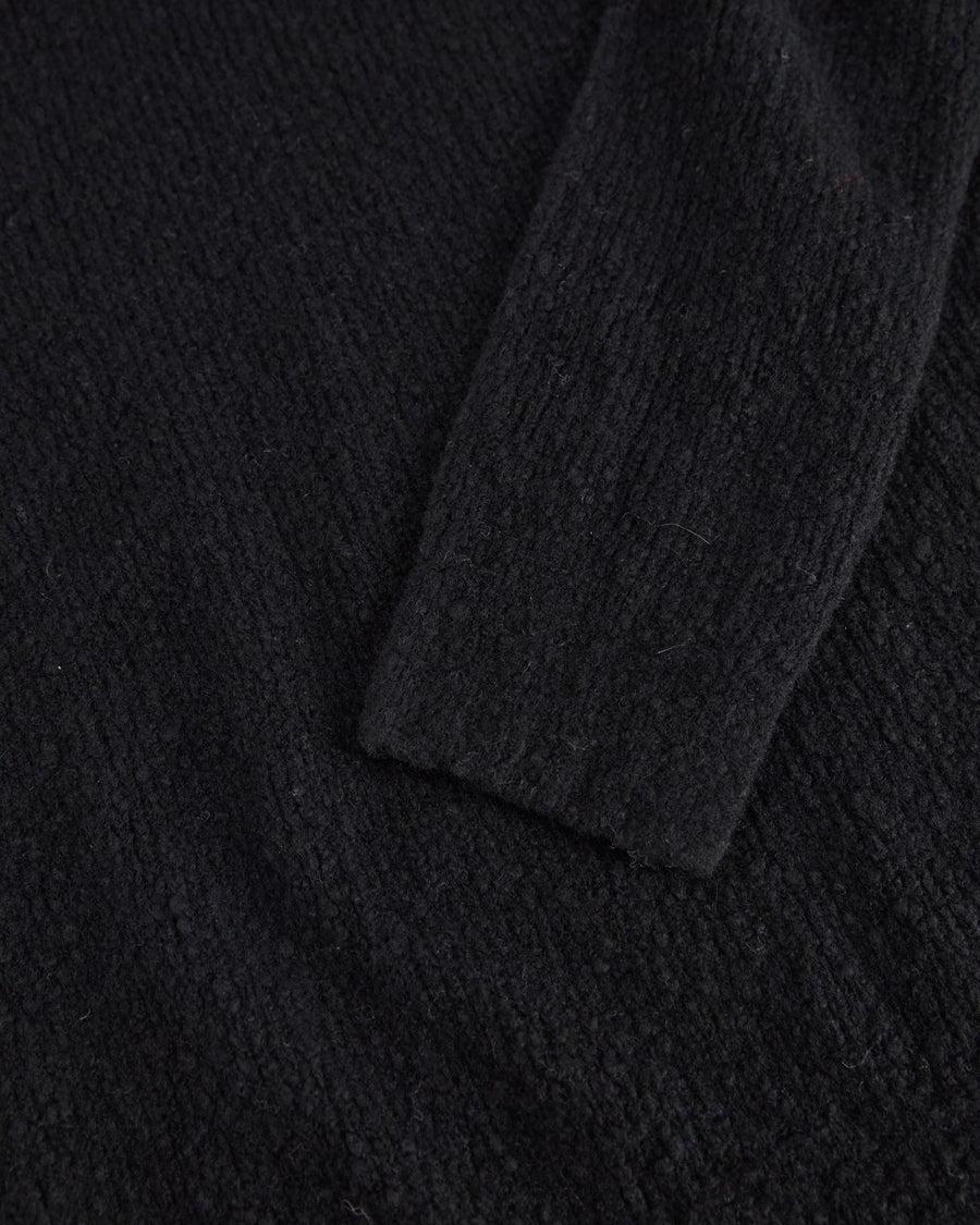Scaglione TURTLE NECK SLIM PUFFED CASHMERE BLACK Enormi risparmi