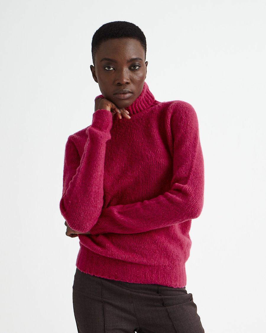 Scaglione TURTLE NECK SEAMLESS PUFFED DAHLIA Fino al 65% di sconto