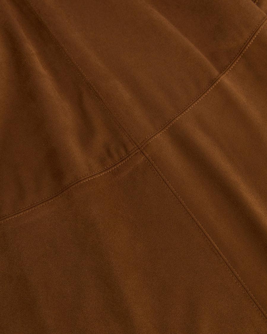 Scaglione SKIRT RUOTA ECOSUEDE CHOCO Black Friday Prezzi