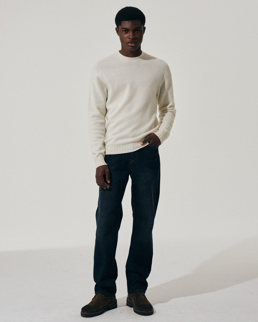 Scaglione ROUND NECK SEAMLESS MIXCASH MILK Soddisfazione Garantita