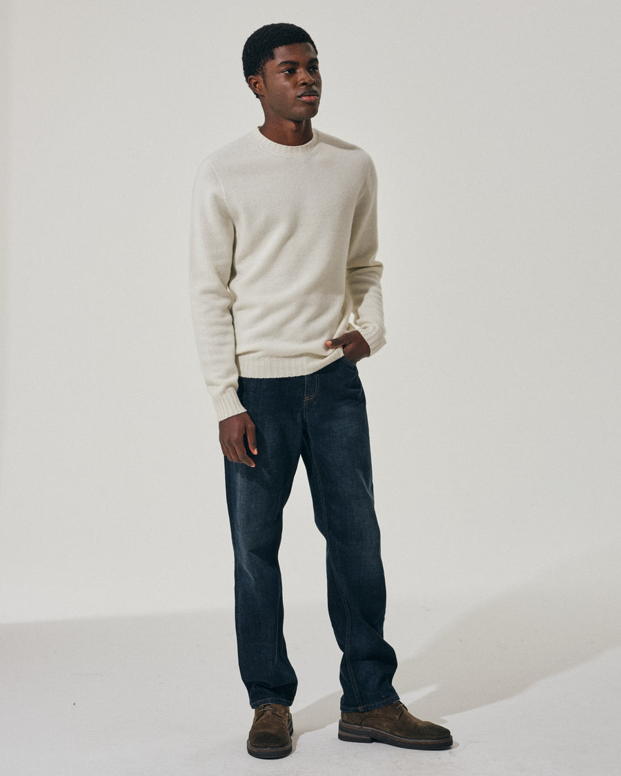 Scaglione ROUND NECK SEAMLESS MIXCASH MILK Soddisfazione Garantita