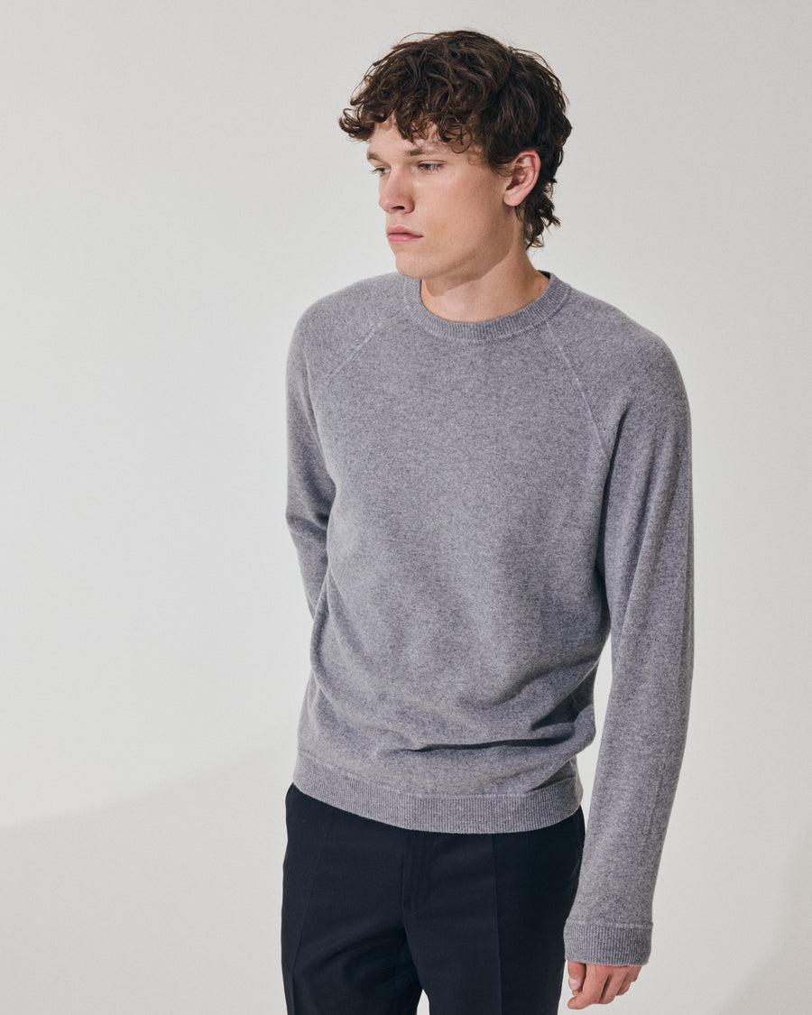 Scaglione ROUND NECK RAGLAN MIX CASH GREY Economico