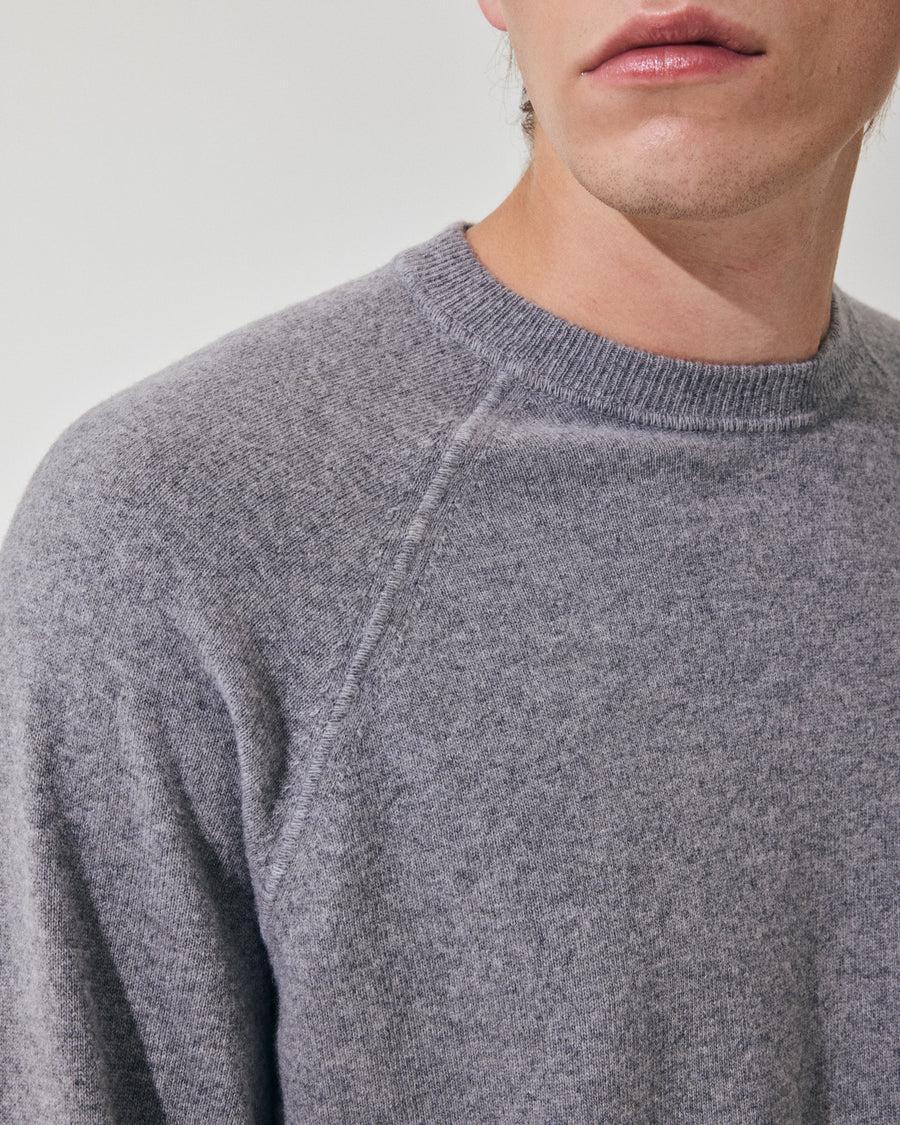 Scaglione ROUND NECK RAGLAN MIX CASH GREY Economico