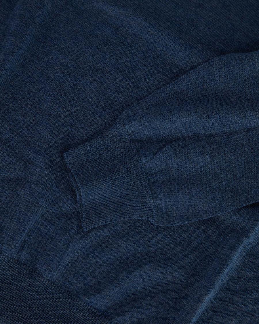 Scaglione TURTLE NECK FINELUX DENIM Vendita Calda