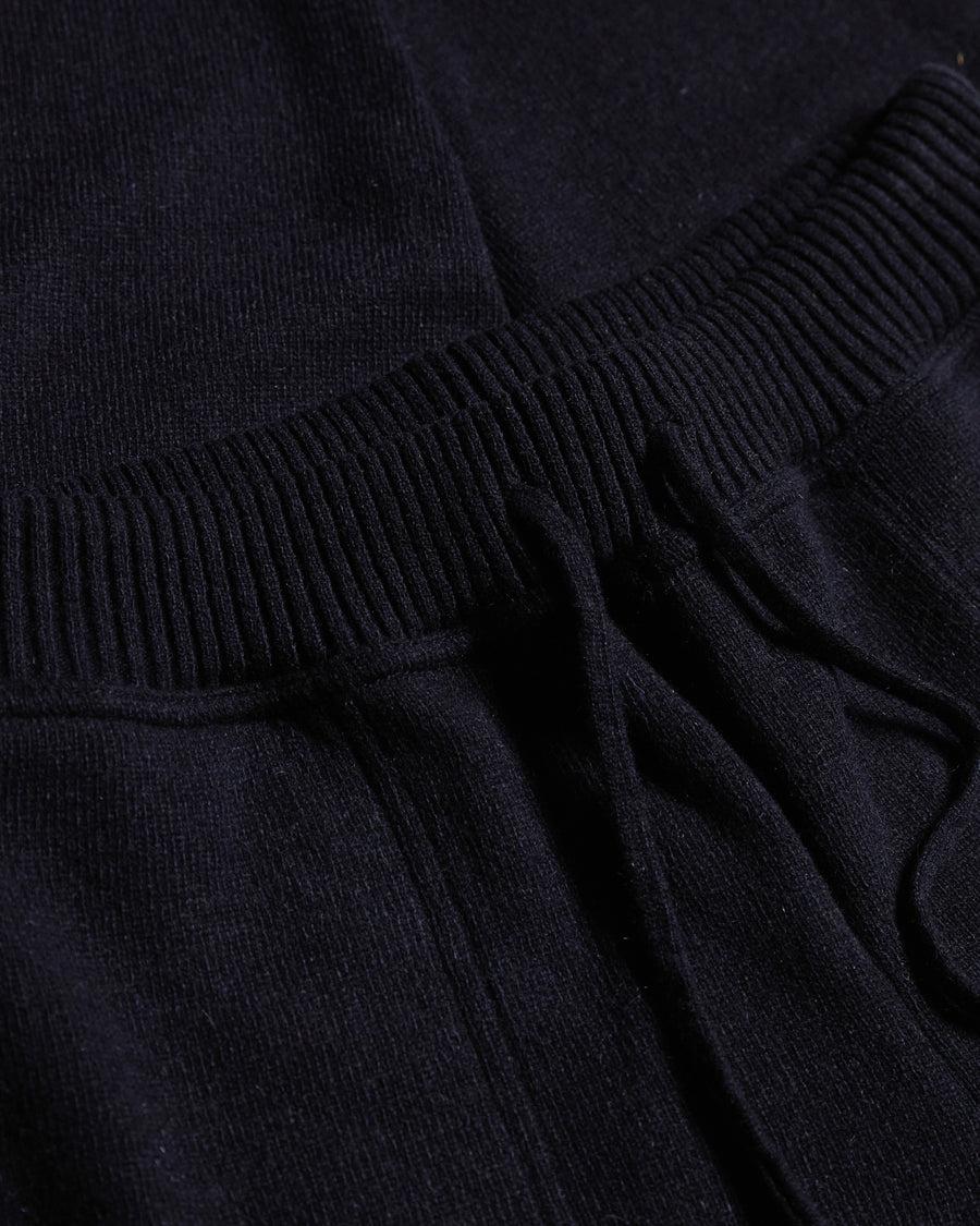 Scaglione PANTS HYBRD CASHMERE NAVY Vendite stagionali