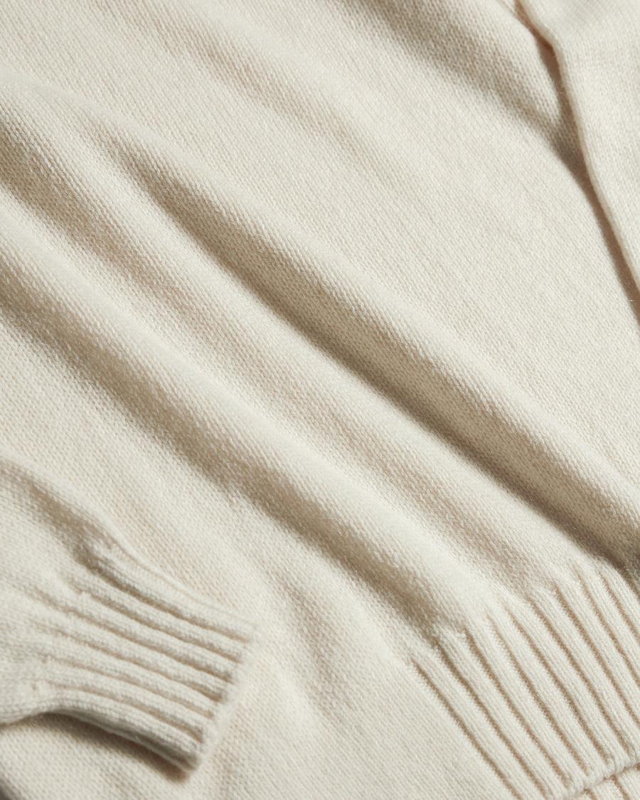 Scaglione TURTLE NECK SOFT HYBRD CASHMERE MILK Cyber Monday